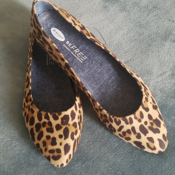dr scholls animal print flats